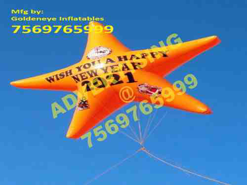 star inflatable balloon